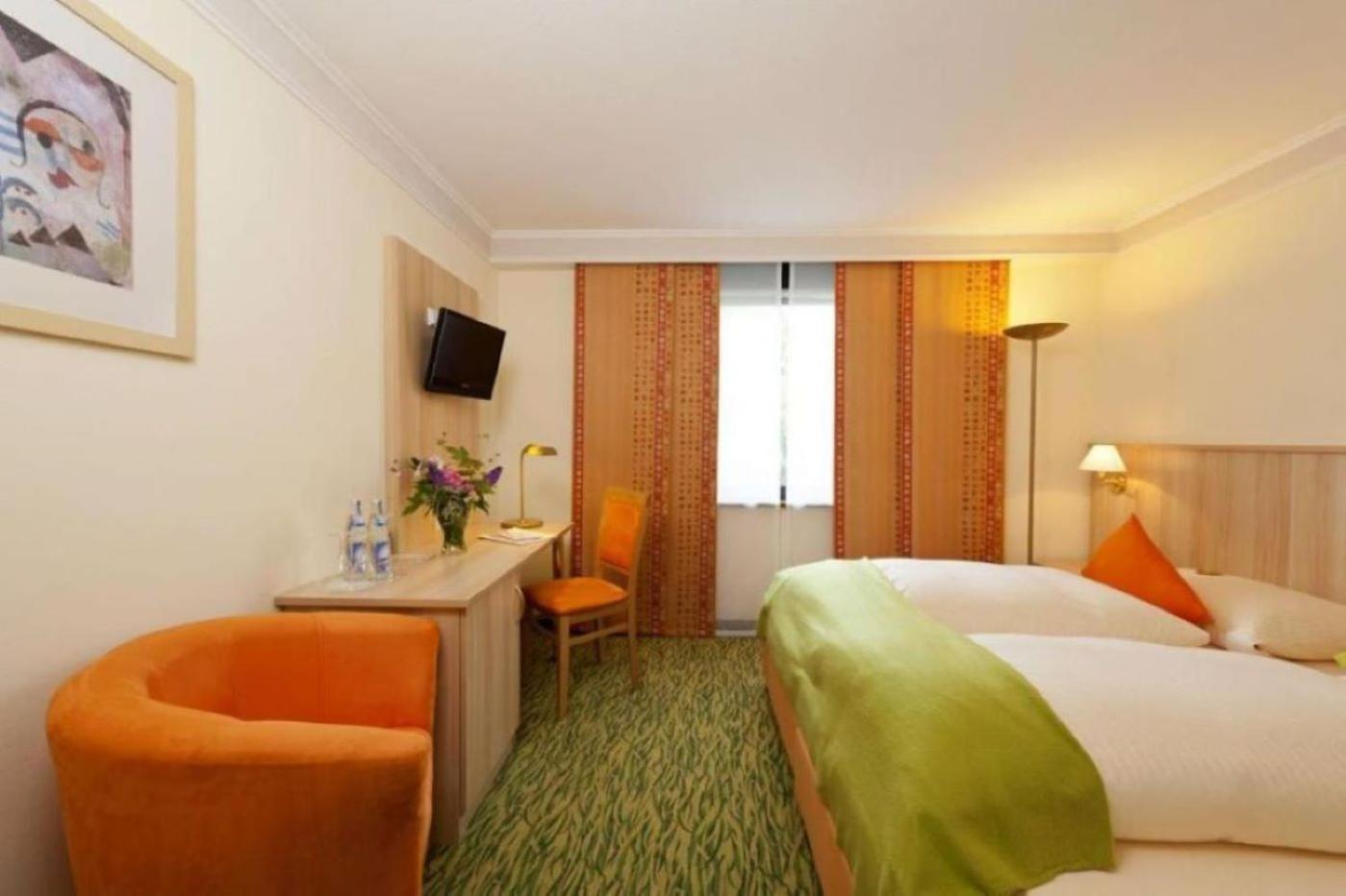 היידנהיים אן דר ברנץ Akzent Hotel Restaurant Hirsch מראה חיצוני תמונה
